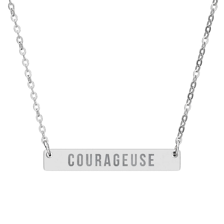 Courageuse| Horizontal Necklace