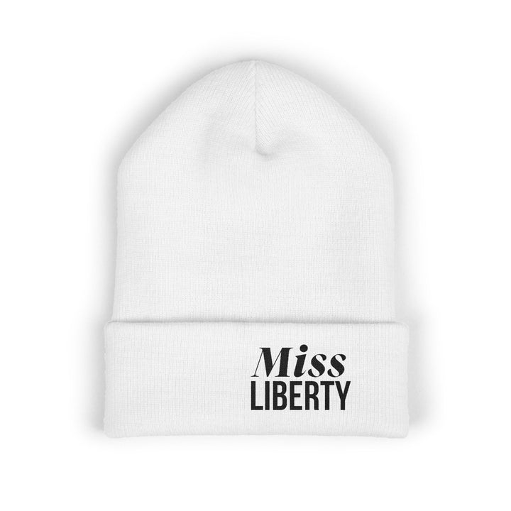 MISS LIBERTY REBEL BEANIE WHITE