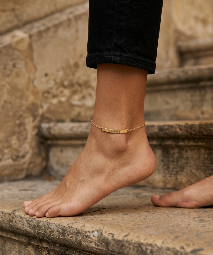Exhaler | Rebelle Curved Anklet