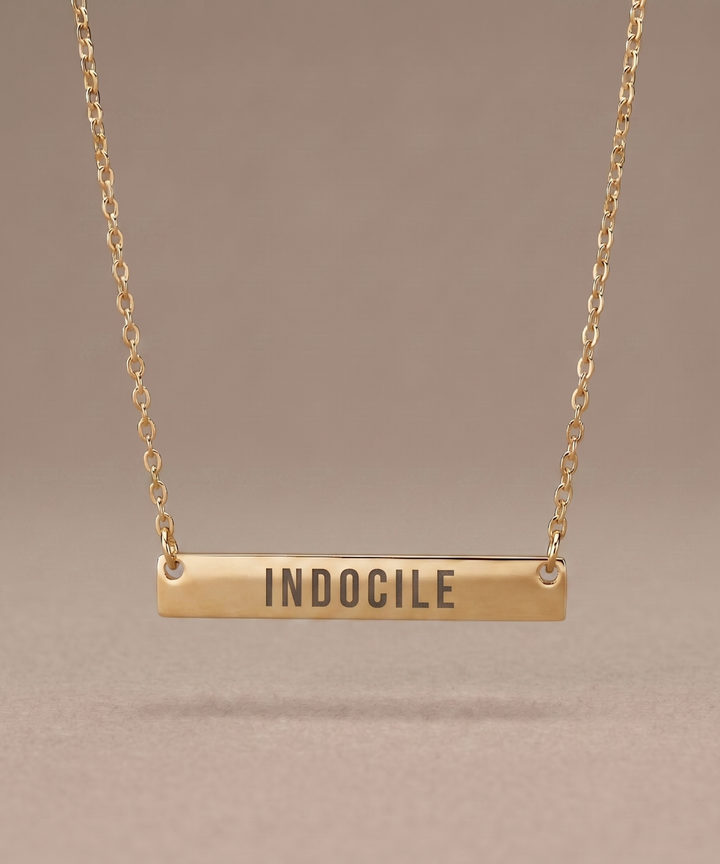 Indocile | Horizontal Necklace