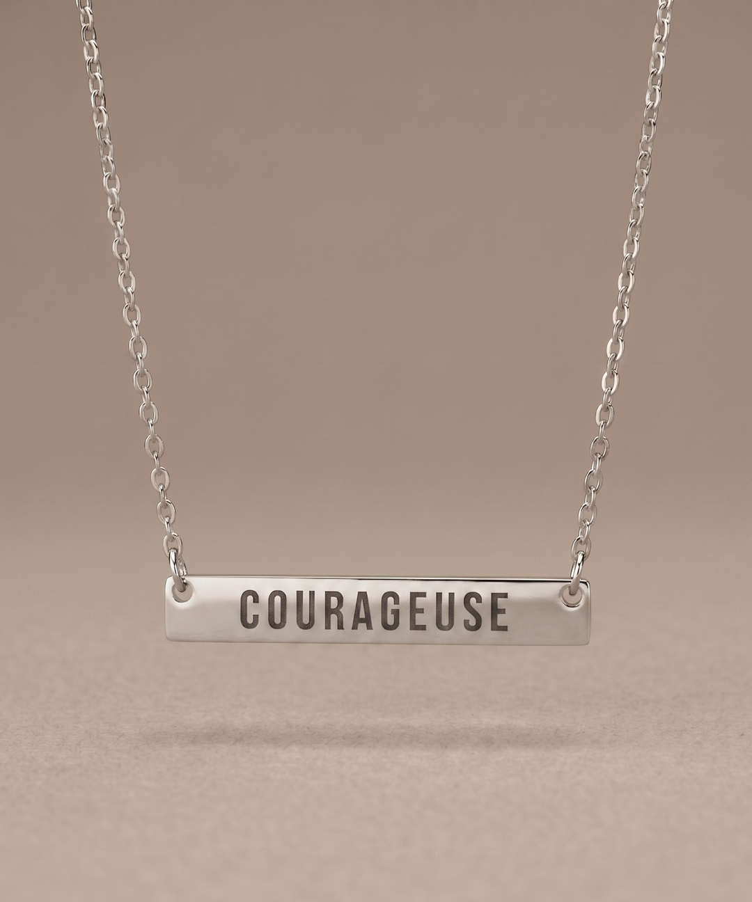 Courageuse| Horizontal Necklace