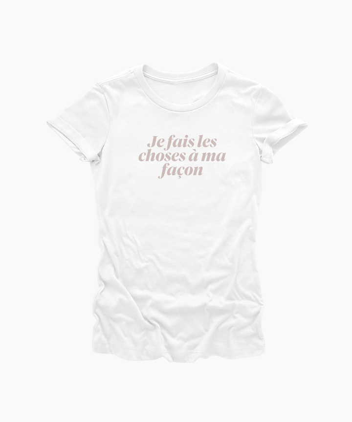 My Way | Rebelle Slim Tee